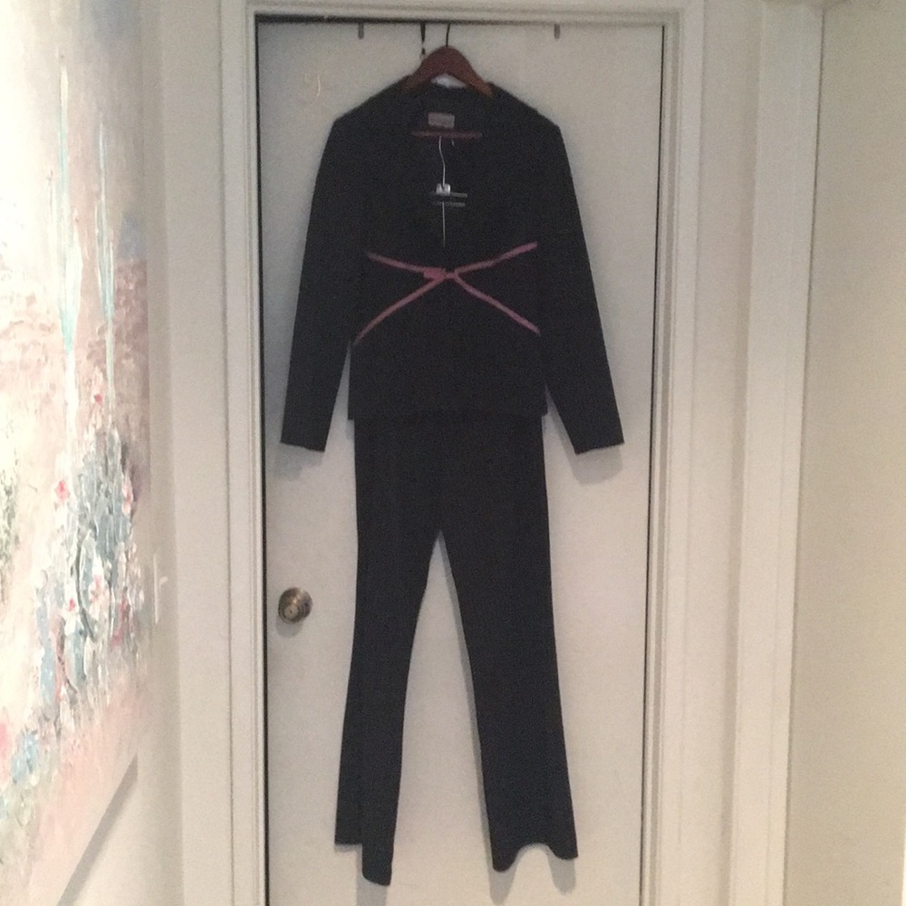 🔆SOLD🔆
“Breakin’ loose”2 piece suit Black/purple accent